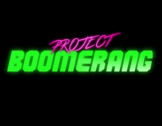 Project Boomerang Game Cover