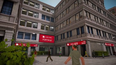 REAL ESTATE Simulator - FROM BUM TO MILLIONAIRE Image