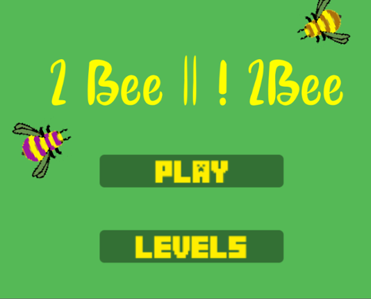 2 Bee Or Not 2 Bee Game Cover