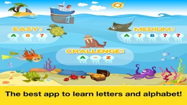 Letter quiz • Alphabet School &amp; ABC Games 4 Kids Image
