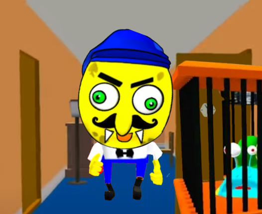 Mr. Grapefruit Spongy Scary Neighbor Game Cover