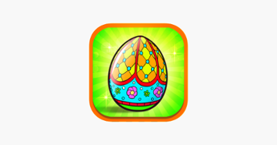 Painting Easter Eggs Coloring Book For Children HD Image