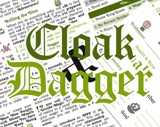 Cloak & Dagger Game Cover