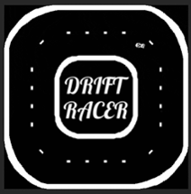 Black & White Drift Racer Image