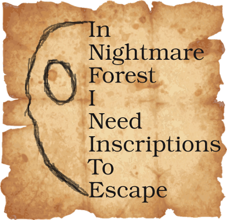 In Nightmare Forest I Need Inscriptions To Escape Game Cover