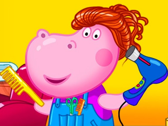 Hippo Hair Salon Game Cover