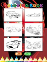 Race Cars Coloring Book - Activities for Kid Image