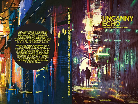 Uncanny Echo: Supernatural Urban Fiction Powered by the Apocalypse Game Cover