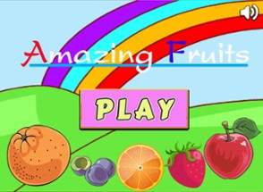 Amazing Fruits Matching Cards Games for Preschool Learning Image