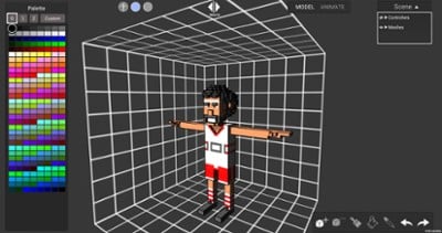 Anima Toon :3D Voxel Character Animation Image