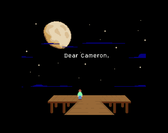 Dear Cameron, Game Cover