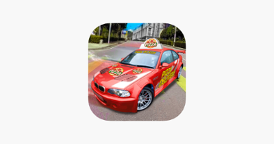 Drive Pizza Delivery Car 3D Image