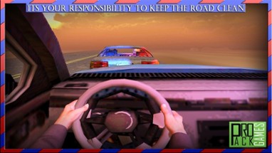 Drunk Driver Police Chase Simulator - Catch dangerous racer &amp; robbers in crazy highway traffic rush Image