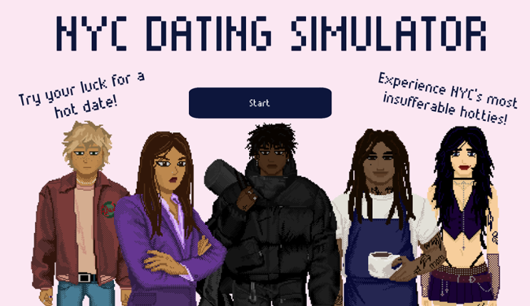 NYC Dating Simulator Game Cover