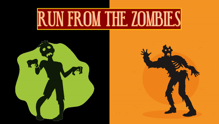 RUN FROM THE ZOMBIES Game Cover