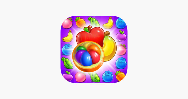 Happy Garden Fruits Matching Game Cover