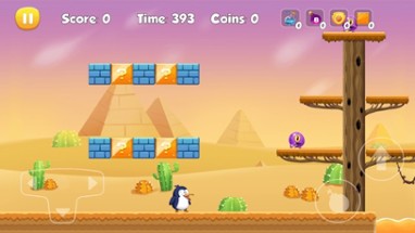 Penguin Run - Running Game Image