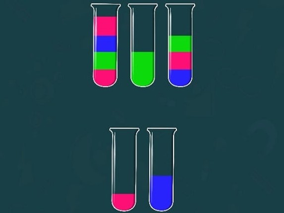 Water Sorting Color in the bottle Game Cover