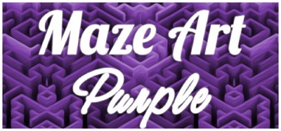 Maze Art: Purple Image