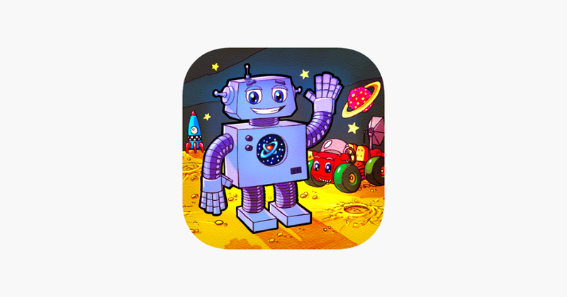 Outer Space Puzzles for Kids Game Cover