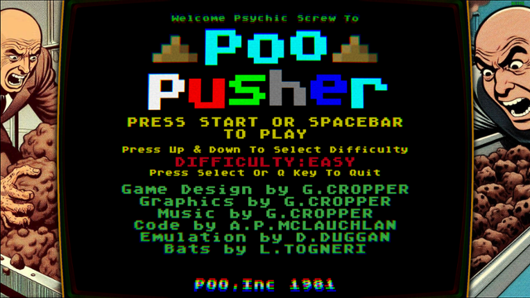 POO PUSHER Game Cover