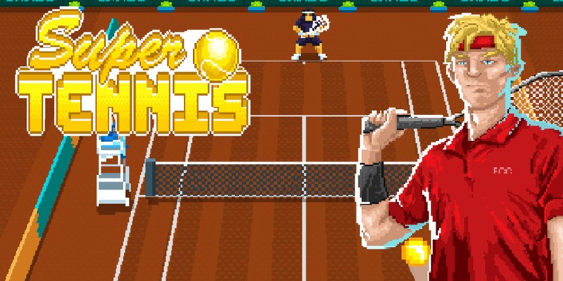 Super Tennis Game Cover