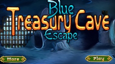 Blue Treasury Cave Escape Image