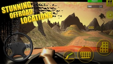 Mountain Drive Pickup Driving Sim 3D Image
