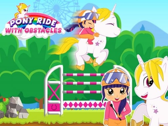 Pony Ride With Obstacles Game Cover