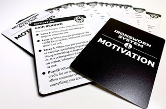 Motivations Card Set (for Ironsworn & Starforged) Image