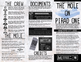 The Mole on PIRAD ONE - a corporate horror adventure for Mothership 1e Image