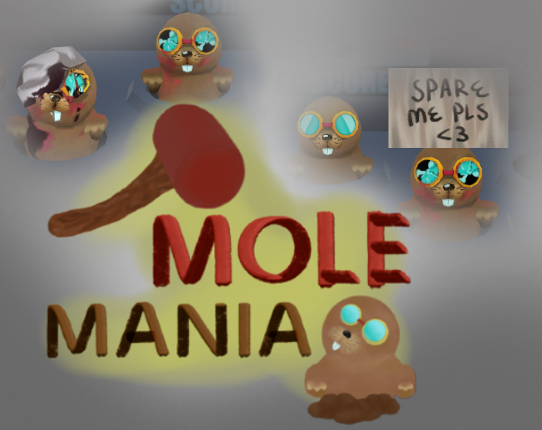 Mole Mania Game Cover