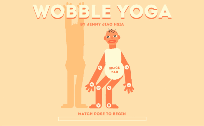 wobble yoga Game Cover