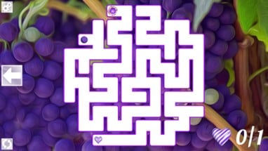 Maze Art: Purple Image