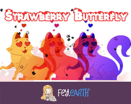 Strawberry Butterfly Image