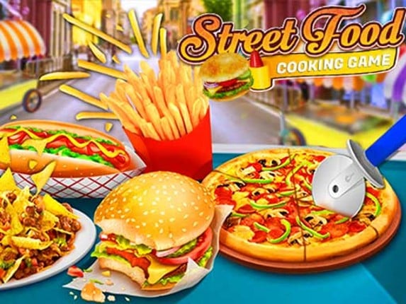 Street Food Stand Cooking Game for Girls Game Cover