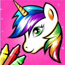 Unicorn Coloring Book for Kids Image