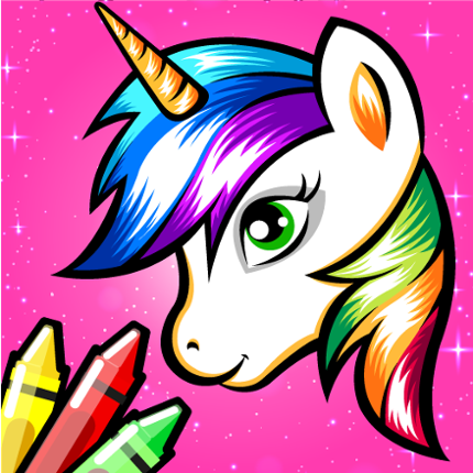 Unicorn Coloring Book for Kids Game Cover