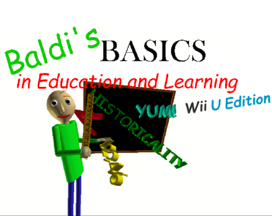 Baldi's Basics in Education and Learning Wii U Game Cover