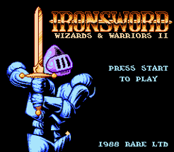 Ironsword: Wizards And Warriors II NES OVERHAUL Patch Image