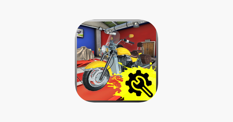 Motorcycle Mechanic Simulator Game Cover