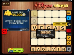 Vegas Downtown Slots &amp; Words Image