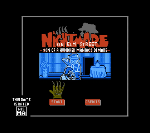 A Nightmare on Elm Street: Son of a Hundred Maniacs (NES) DEMAKE Game Cover