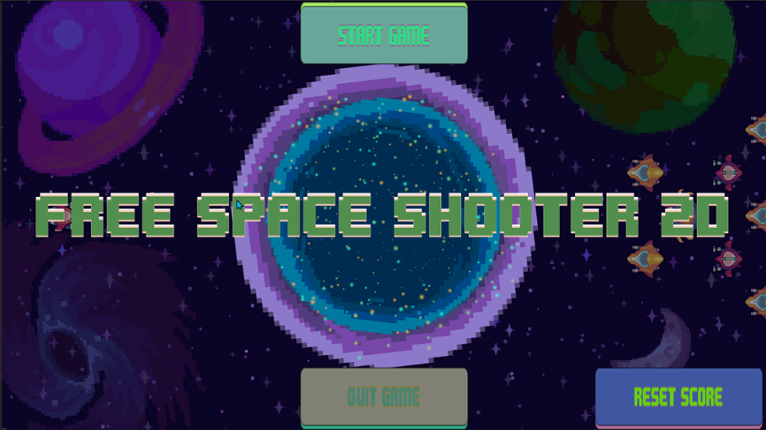 Free Space Shooter 2D Game Cover