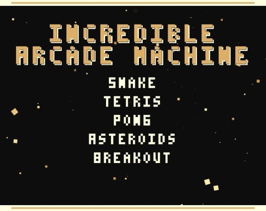 Incredible Arcade Machine Game Cover