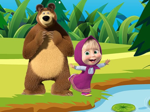 Masha and the Bear Jigsaw Puzzles Game Cover