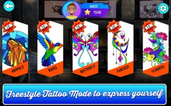 Tattoo Design Studio: Fun Game Image