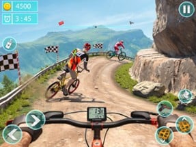 Downhill BMX Bike Racing Game Image