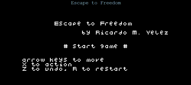 Escape to Freedom Game Cover