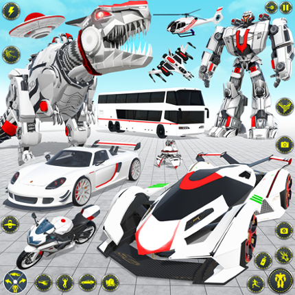 Muscle Car Robot Car Game Game Cover